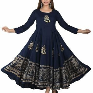New Exclusive Gown 1piece long kurti For Stylish Women Girls